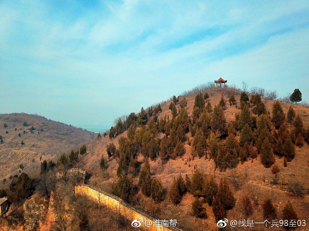 图说淮南——航拍凤台茅仙洞风景区
