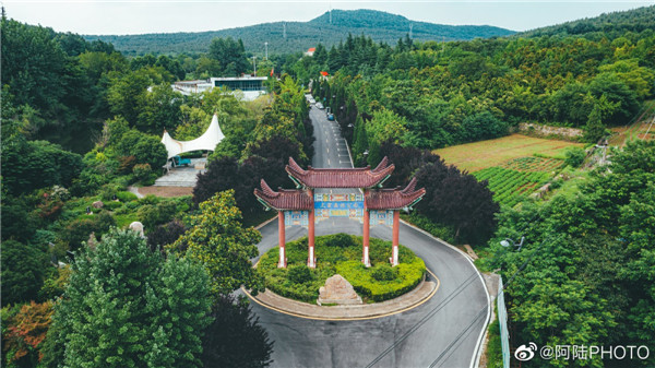 图说淮南—鸟瞰上窑森林公园