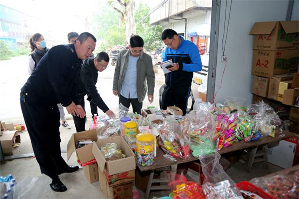 淮南市八公山副区长陈福建带队督导辖区重大消防安全隐患单位整改工作