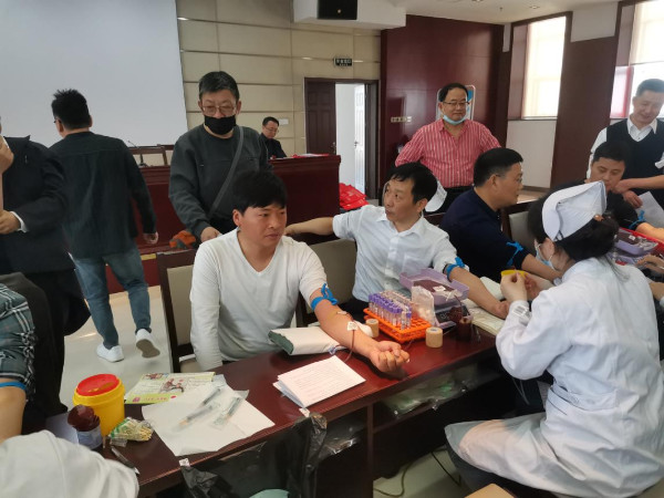 淮南市地方海事局组织开展无偿献血活动