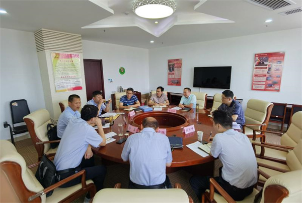 淮南市党史学习教育指导组来我局督导工作