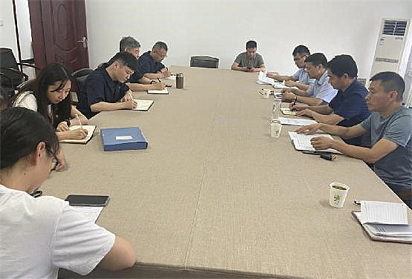 淮南市统计局能源科赴潘指导能源统计基础工作