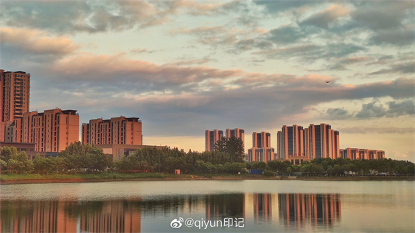 【图说淮南】——山南新区的傍晚
