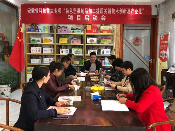 淮南亮中亮食品承担的省科技重大专项正式启动