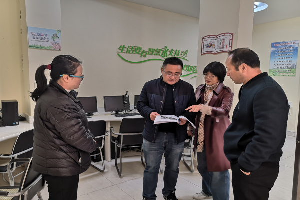 淮南市谢家集区：市老教委赴谢家集区督查《安徽省老年教育条例》贯彻落实情况