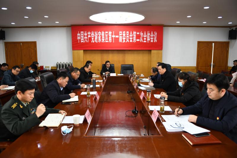 淮南谢家集区中国共产党第十一届委员会举行第二次全体会议