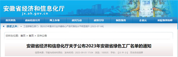 名单公布！淮南5家企业上榜