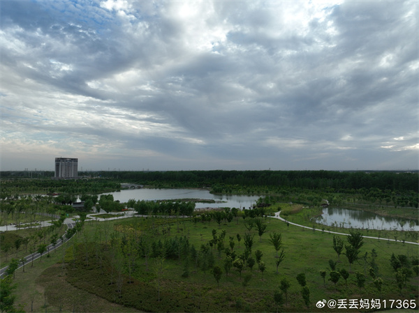 【图说淮南】——俯瞰龙吟湖公园​