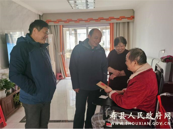 淮南寿县残联开展特殊困难残疾人家庭访视工作