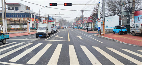 淮南田大北路（电厂路～国庆路）道路改造工程竣工通车