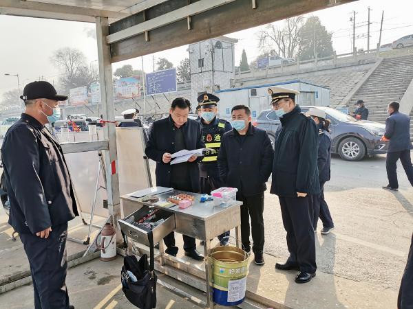 淮南市交通运输局党组书记、局长李辉督查指导春运交通安全生产及疫情防控工作