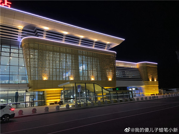 图说淮南淮南南高铁站