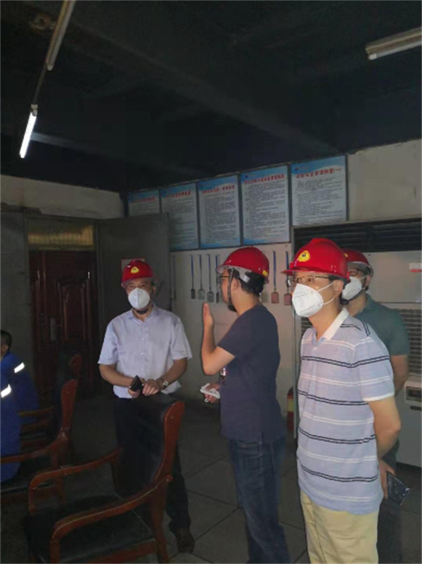 淮南市经信局赴宏泰钢铁开展钢铁行业规范条件企业核查工作