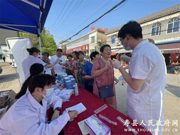淮南寿县开展“服务民众，健康中国”健康口腔公益活动