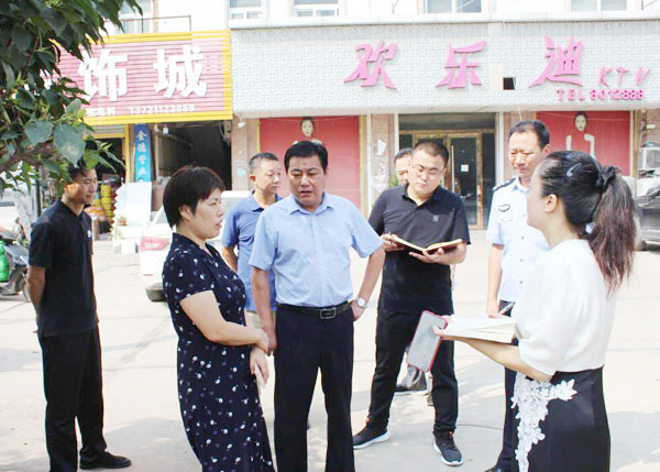 淮南：熊寿宏深入乡镇督查文明城市创建工作