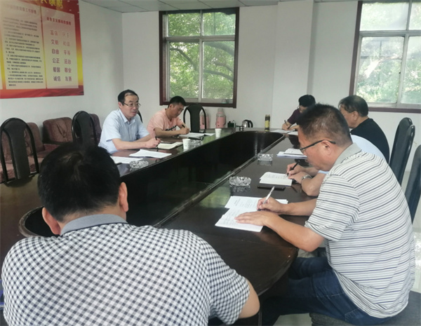 淮南市经信局第四指导组指导皖纸公司留守处召开党史学习教育组织生活会