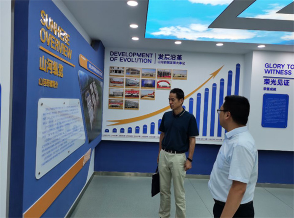淮南市经信局赴相关县区开展国家级绿色工厂现场核查工作