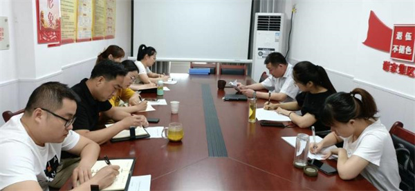 淮南市谢家集区退役军人事务局召开党史学习教育专题组织生活会