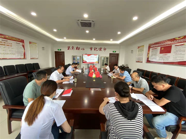 淮南市住房公积金管理中心机关党支部召开党史学习教育专题组织生活会
