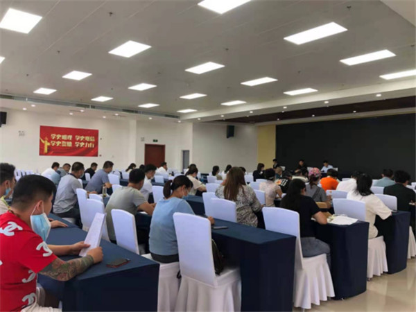 淮南市高新区分局召开创建省级卫生城市培训会