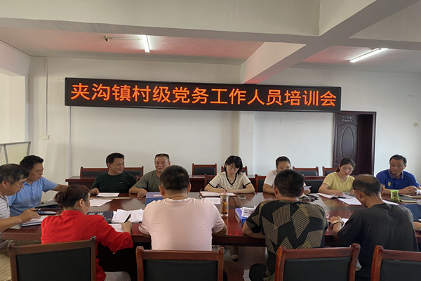 淮南市潘集区夹沟镇：聚焦“三个维度”扎实开展基层党务工作者教育培训