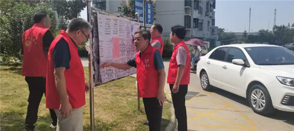 淮南市食品药品检验中心牵头卧园社区结对共建单位制定全国文明城市创建“两个清单”