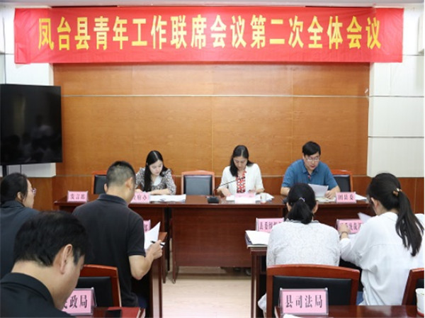 【淮南市凤台县】凤台县召开青年工作联席会议第二次全体会议