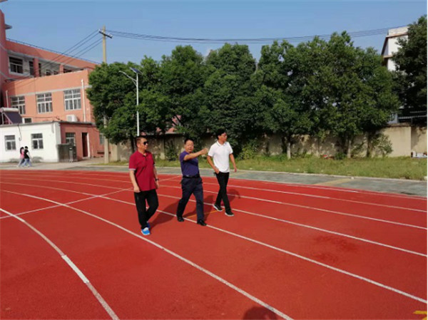 淮南市：马里国赴淮南十一中检查文明创建工作