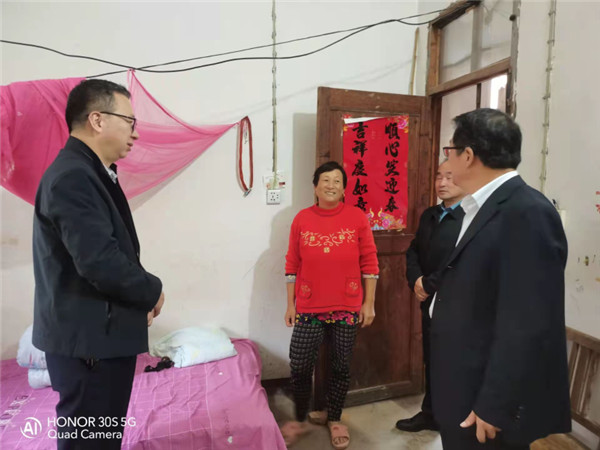 淮南：岳锐一行深入柴岗村调研指导乡村振兴工作