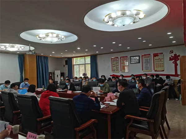 淮南谢家集区召开优化营商环境暨政务指标提升推进会
