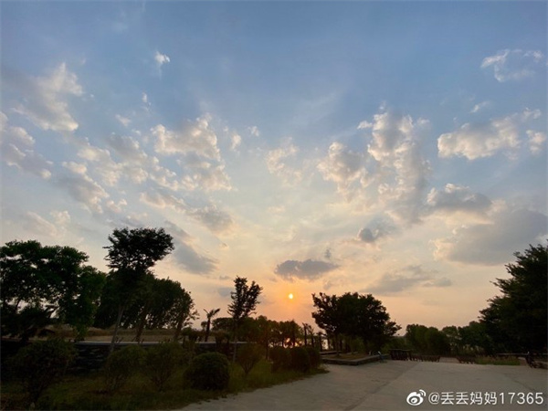 【图说淮南】——十涧湖落日