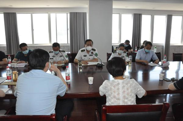 中心召开淮南市各网络医院急救站点院前急救工作例会