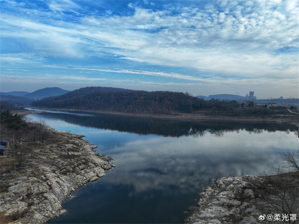 【图说淮南】——鸟瞰卧龙山公园